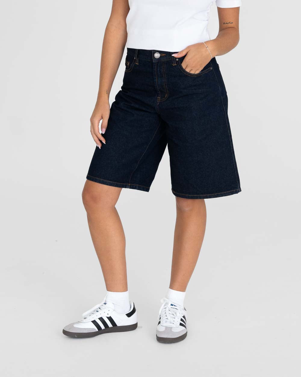 Jorts Indigo